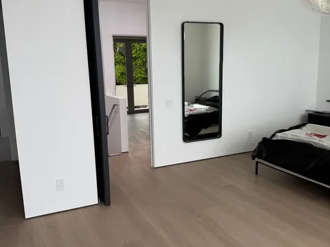 Premium hardwood flooring in Malibu residence