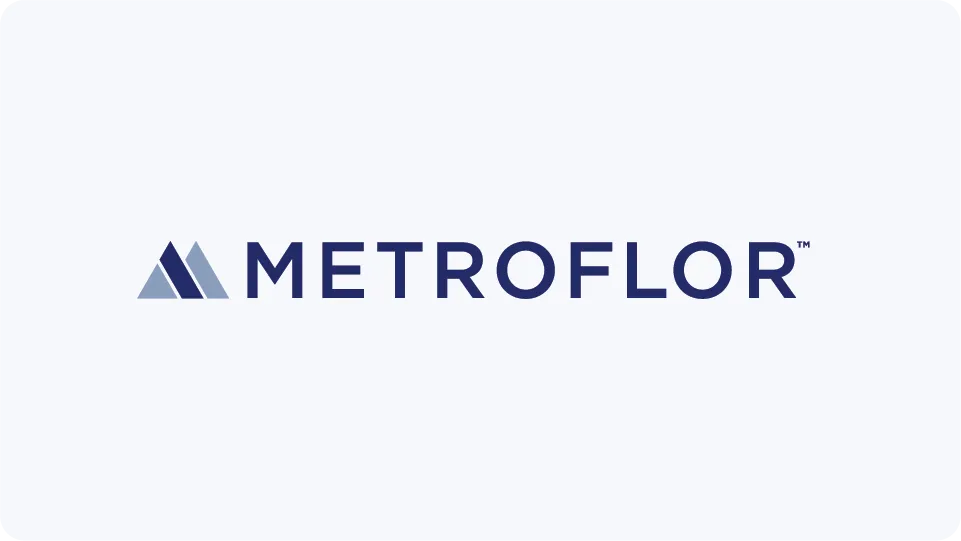 Metroflor flooring brand logo