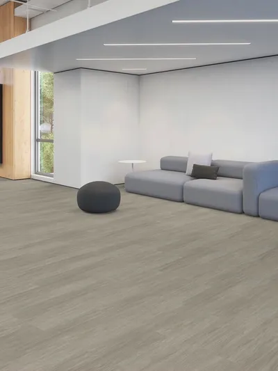 Homegrain vinyl flooring by Patcraft for residential and light commercial use