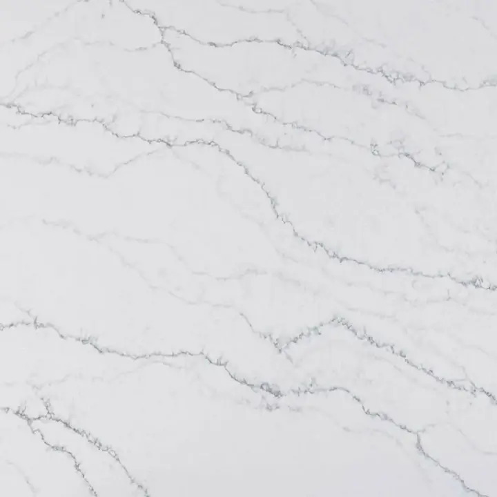 Carrara Quartz Tile installation example